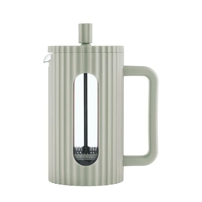 Klausberg French press zaparzacz do kawy i herbaty pojemność 600 ml kolor oliwkowy - zdjęcie 1