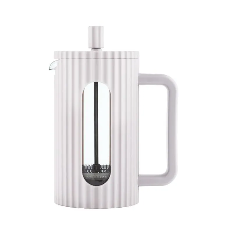 Klausberg French press zaparzacz do kawy i herbaty pojemność 600 ml kolor kremowy - zdjęcie 1