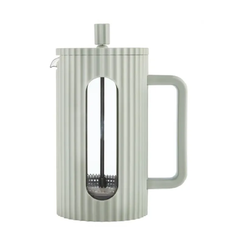 Klausberg French press zaparzacz do kawy i herbaty pojemność 1000 ml kolor oliwkowy - zdjęcie 1