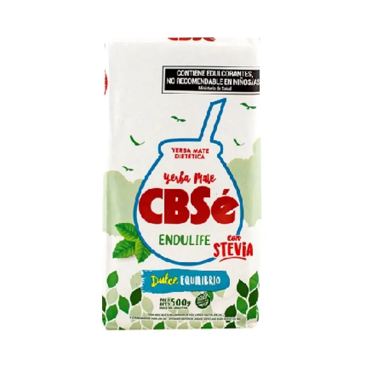 Yerba Mate CBSe Endulife Con Stevia 500g