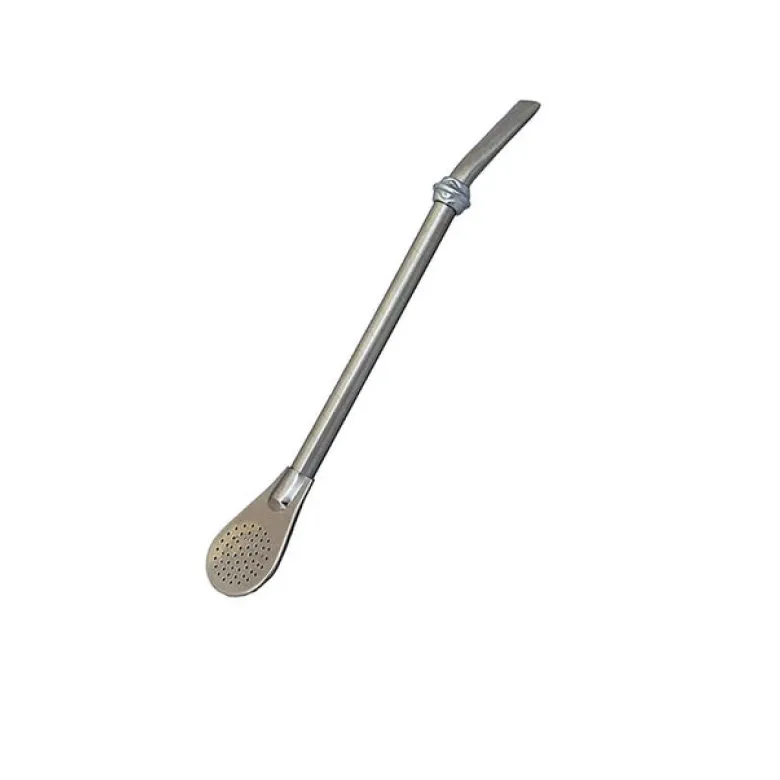 Bombilla Liza ze srebrnym pierścieniem 19 cm