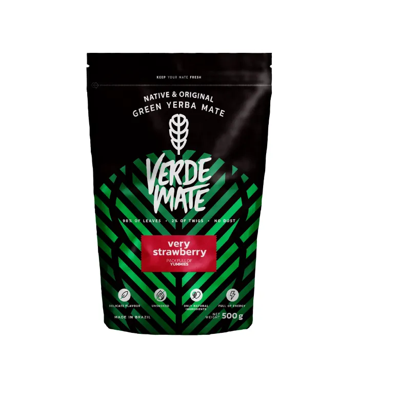 Verde Mate Green Very Strawberry waga 500 g