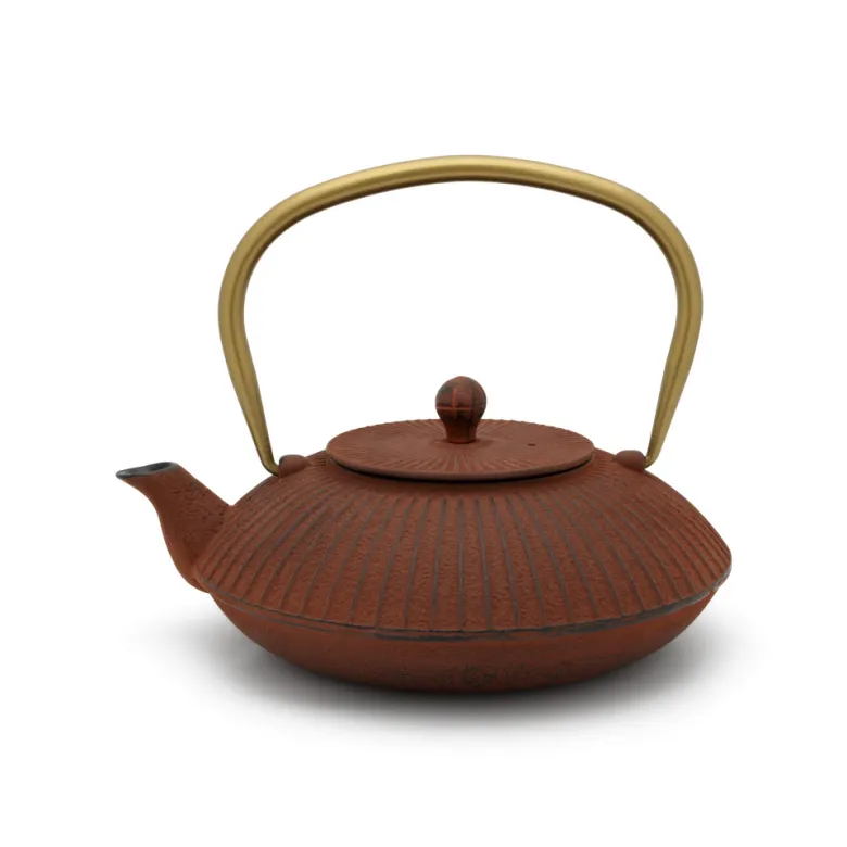 Bredemeijer Linhai żeliwny zaparzacz do herbaty ceglany pojemność 1100 ml