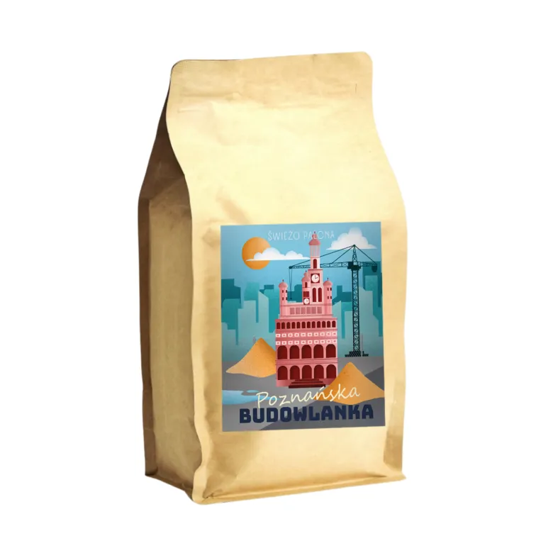 Poznańska Budowlanka kawa ziarnista waga 500 g