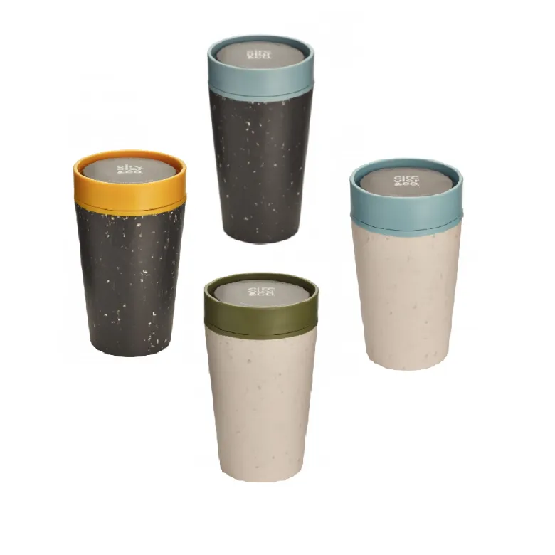 Zestaw czterech kubków Circular Cup pojemność 340 ml - zdjęcie 1