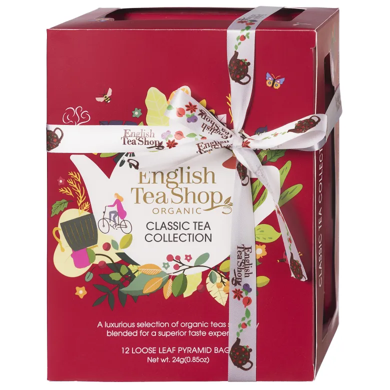 English Tea Shop zestaw 12 herbat Classic Tea Collection Red