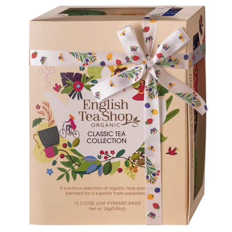English Tea Shop zestaw 12 herbat Classic Tea Collection Beige