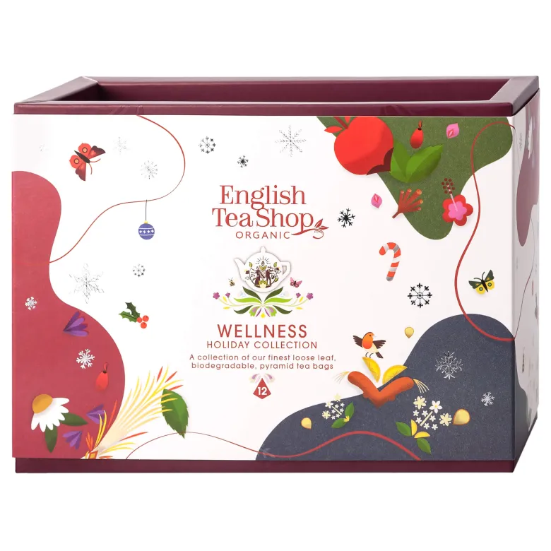 English Tea Shop świąteczny zestaw 12 herbat Wellness - zdjęcie 1