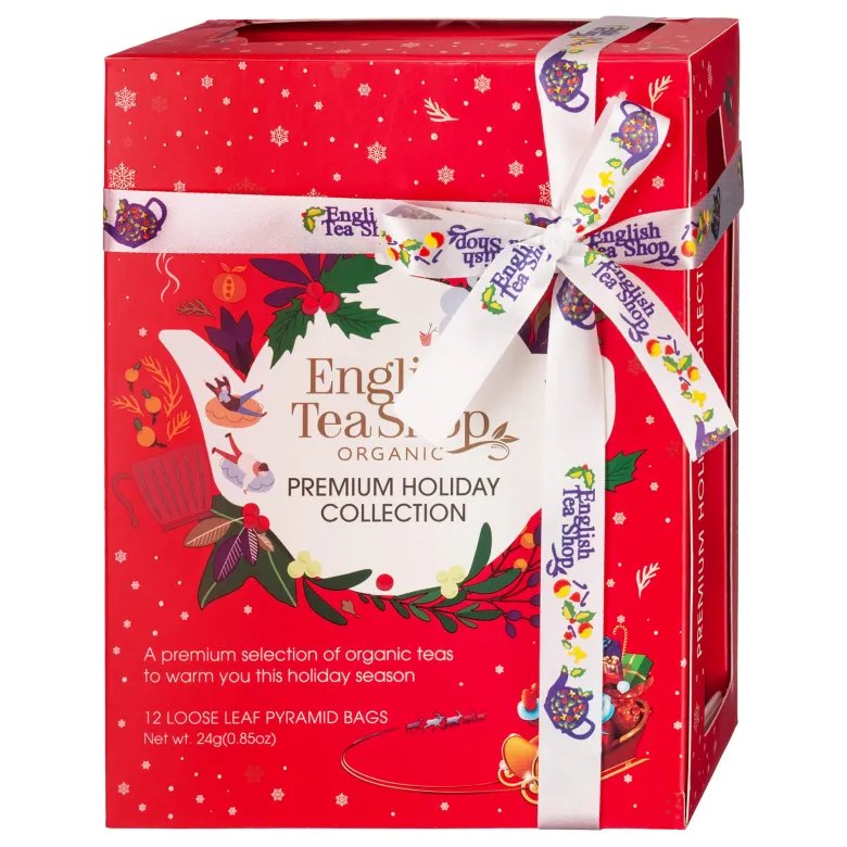English Tea Shop świąteczny zestaw 12 herbat New Red Prism - zdjęcie 1