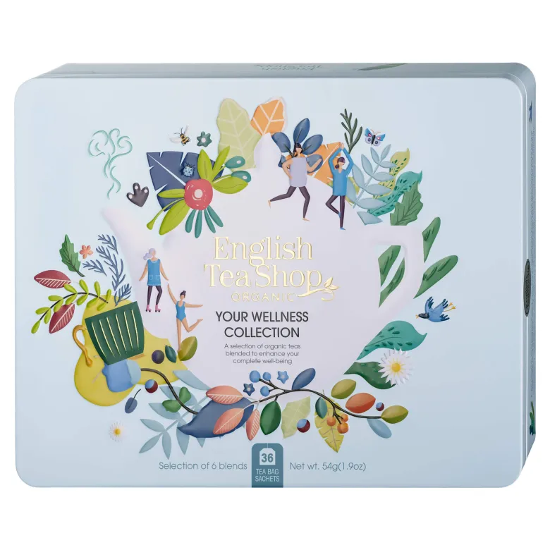 English Tea Shop zestaw 36 herbat w metalowej puszcze Your Wellness Collection - zdjęcie 1
