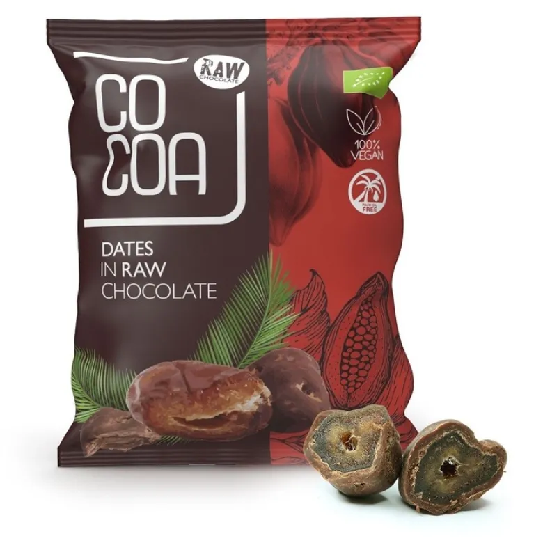 COCOA Daktyle w surowej czekoladzie BIO 70g