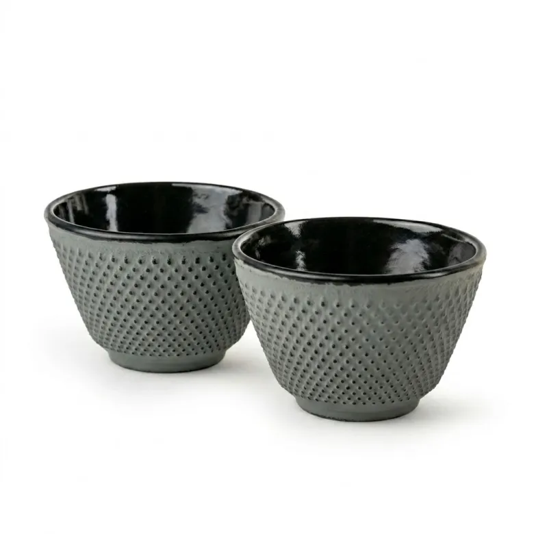 Bredemeijer Xilin czarki 2 sztuki kolor jasno zielone