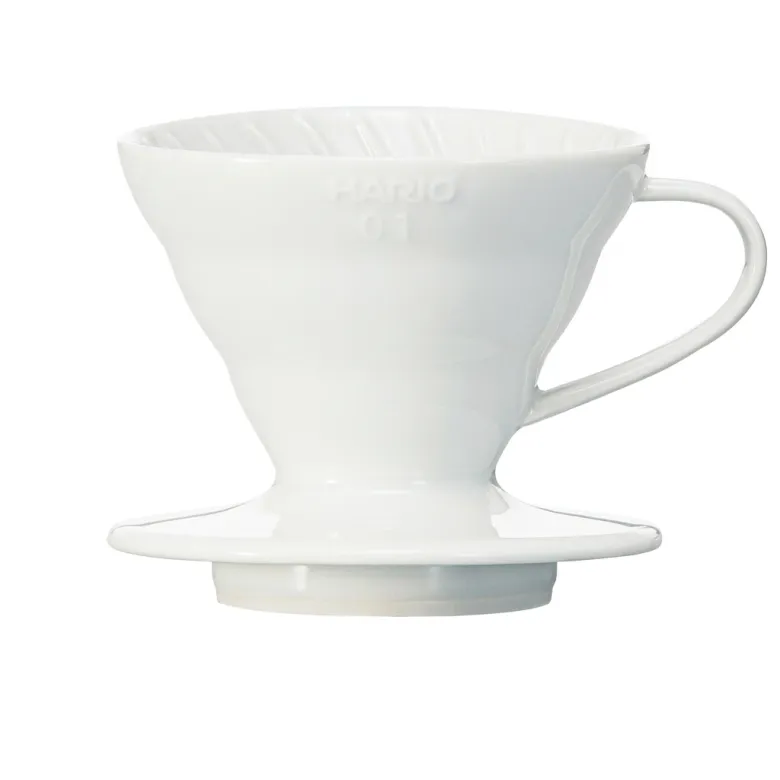 Hario dripper V60 ceramiczn biały V01 - zdjęcie 1