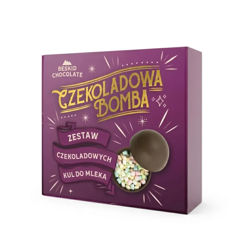 Beskid Chocolate Zestaw 4 bomb czekoladowych