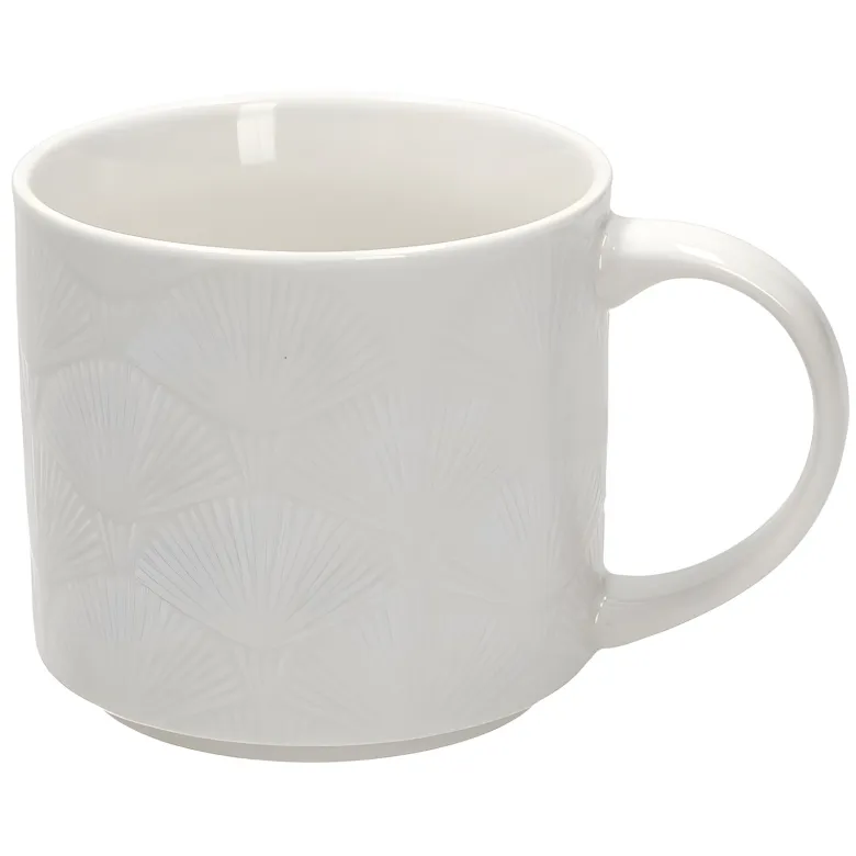 Tognana Fontebasso Relief Radius kubek porcelanowy 450 ml