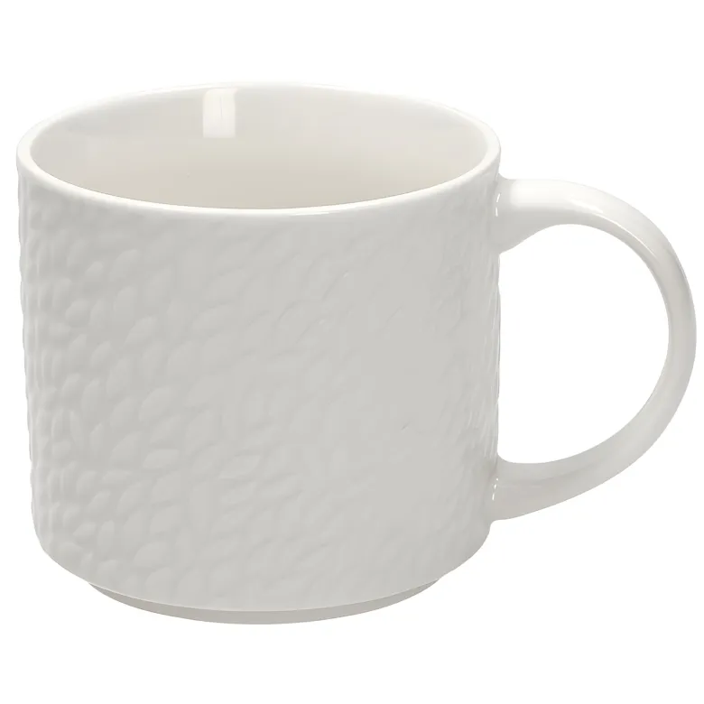 Tognana Fontebasso Relief Storm kubek porcelanowy 450 ml