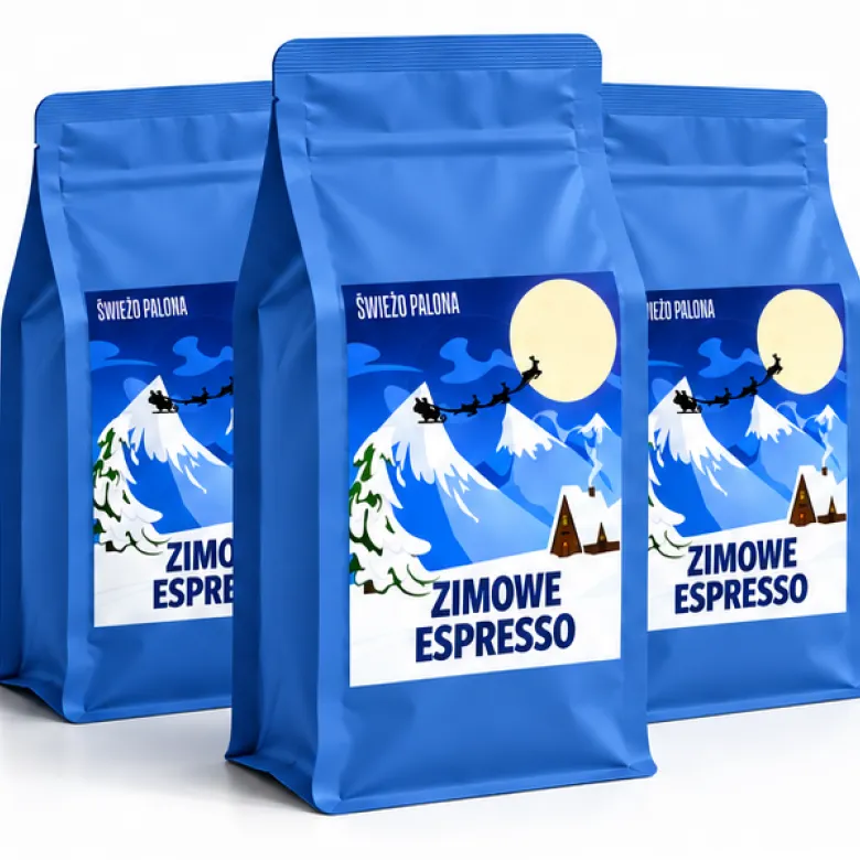 Zimowe Espresso Uganda Bulambuli Washed kawa ziarnista 3 kg 3 x 1 kg