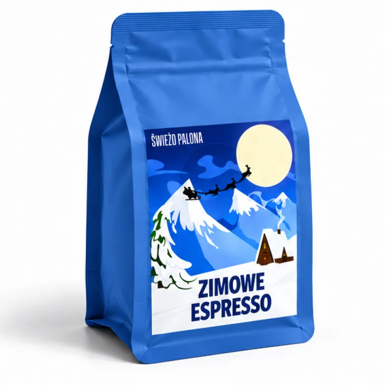 Zimowe Espresso Uganda Bulambuli Washed kawa ziarnista 500 g